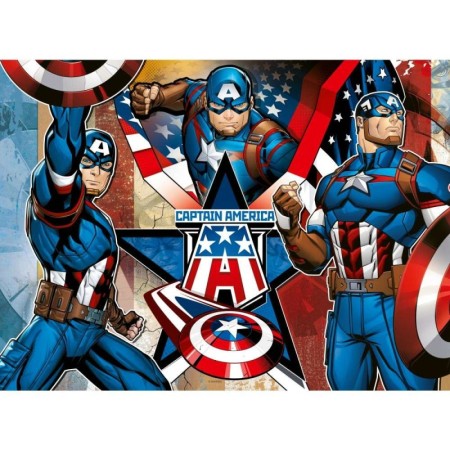 Puzzle Capitanul America 100 piese